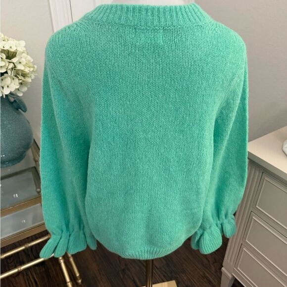 NATION LTD ANTOINETTE SWEATER - GRASSHOPPER-K4 - Picture 6 of 8